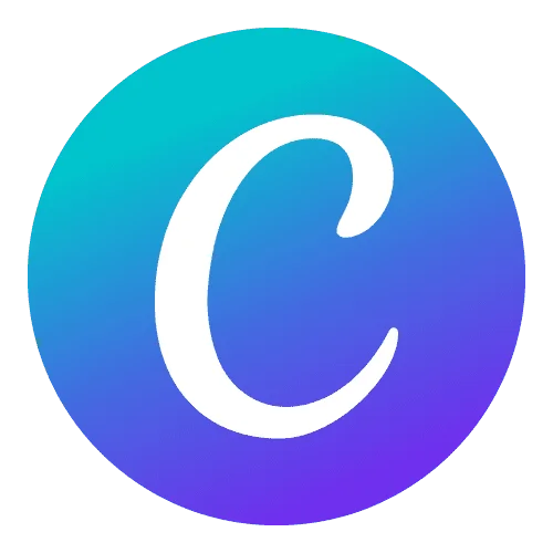 logomarca do Canva