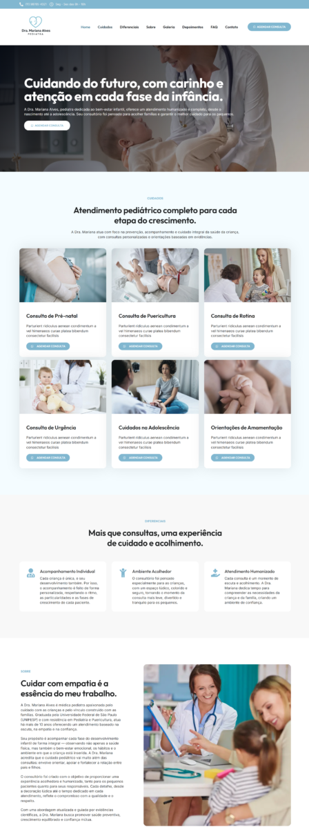 Site Dra. Mariana Alves