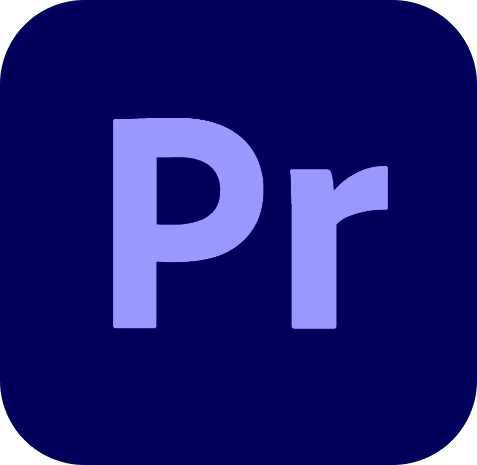 logomarca do Adobe Premiere